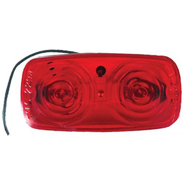 Infinite International UL903001 Red Marker Light - 4 x 2 in. 187051 - main